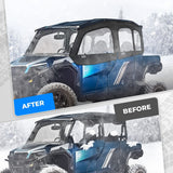 Kemimoto Polaris General XP 4 1000 Soft Cab Enclosure Upper Doors
