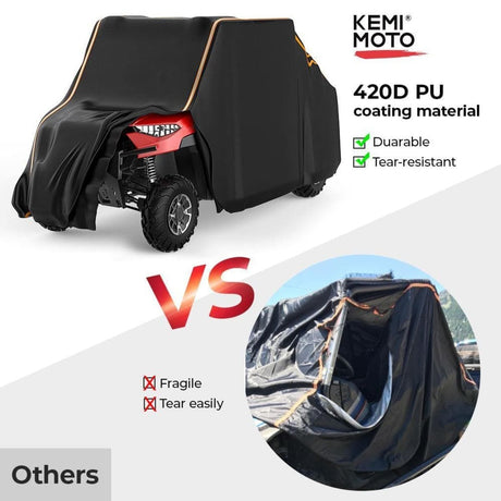 Kemimoto Polaris Ranger 4-Seat 420D Waterproof Cover