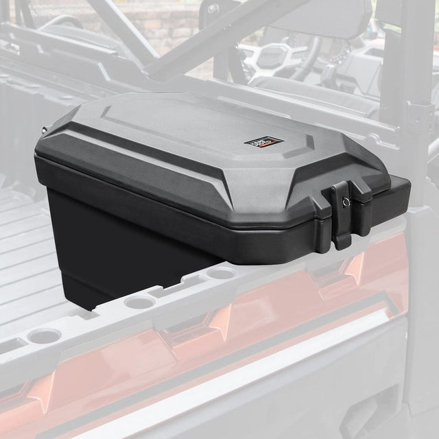 Kemimoto Polaris Ranger 45L Waterproof Bed Cargo Box - Passenger Side