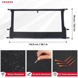 Kemimoto Polaris Ranger 500 UTV Soft Rear Window Shield Windshield