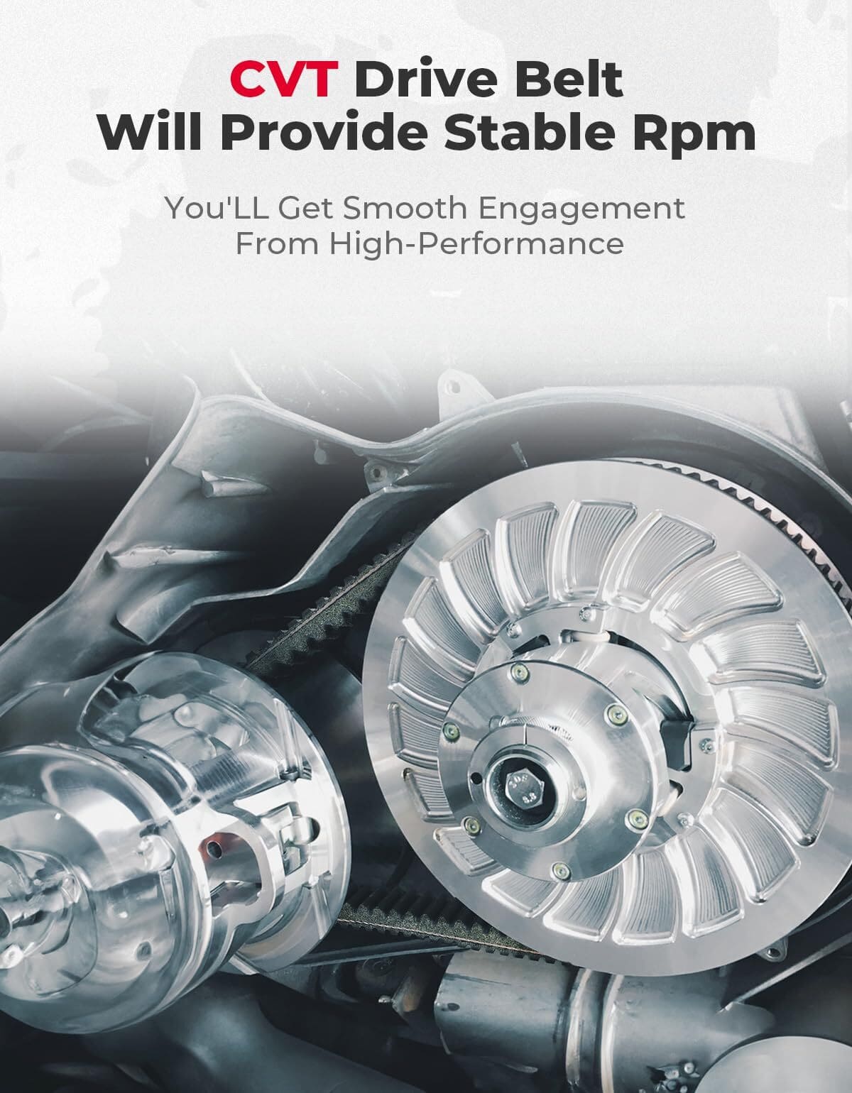 Kemimoto Polaris Ranger 500/ 800 UTV Heavy Drive Belt