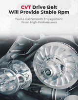 Kemimoto Polaris Ranger 500/ 800 UTV Heavy Drive Belt