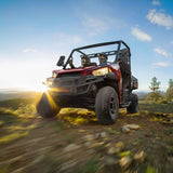 Kemimoto Polaris Ranger 570 10" Large UTV Side Mirrors w/ Pro Fit Cage