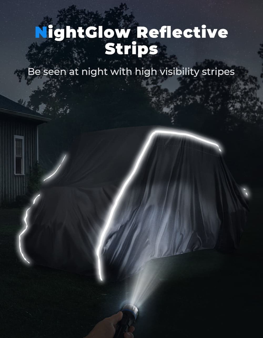 Kemimoto Polaris Ranger Crew 570 Universal 4 Seater UTV Waterproof Cover