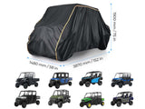 Kemimoto Polaris Ranger Crew 570 Universal 4 Seater UTV Waterproof Cover