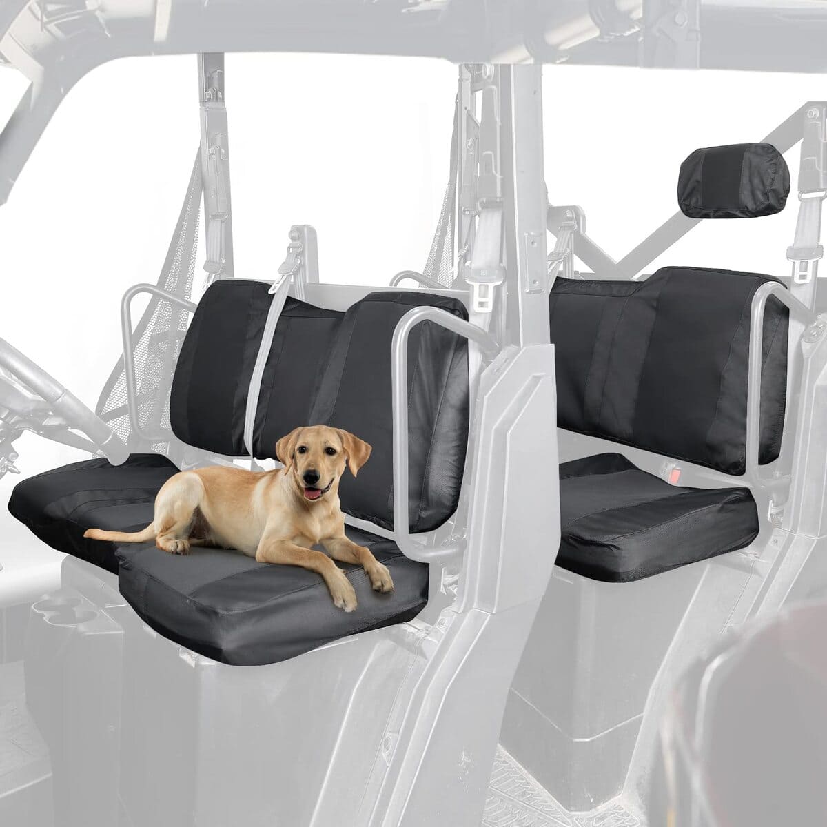 Kemimoto Polaris Ranger Crew XP 1000 UTV Front & Rear Seat Covers