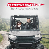 Kemimoto Polaris Ranger Crew XP 1000 UTV Front & Rear Seat Covers