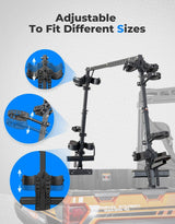 Kemimoto Polaris Ranger UTV Double Crossbow Rack