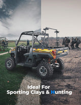 Kemimoto Polaris Ranger UTV Double Crossbow Rack