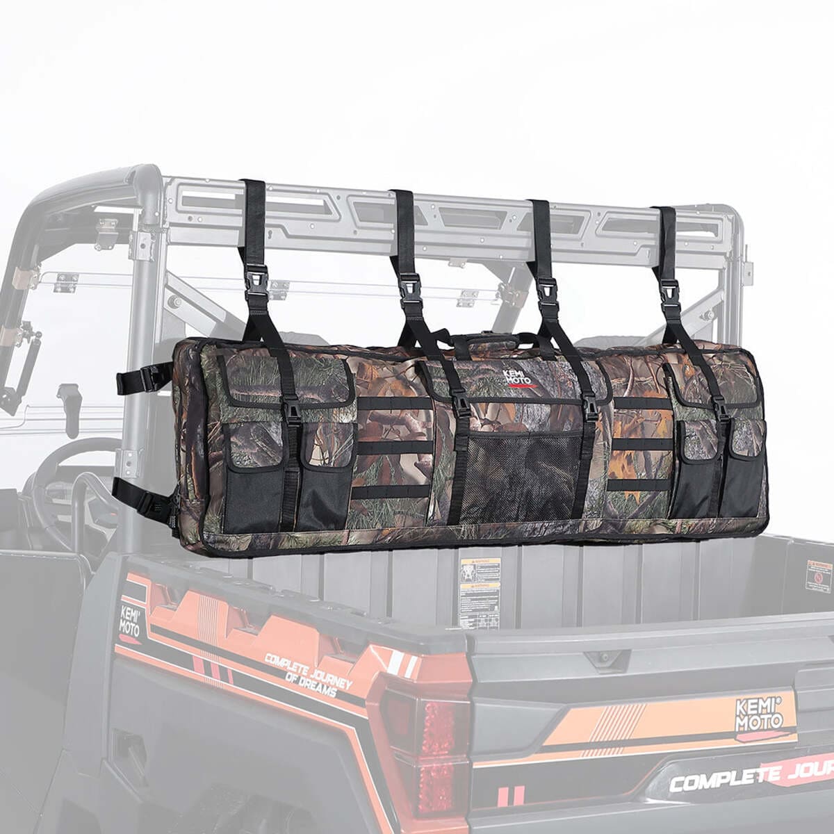 Kemimoto Polaris Ranger UTV Hunting Gear Double Gun Holder Tool Rack