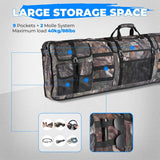 Kemimoto Polaris Ranger UTV Hunting Gear Double Gun Holder Tool Rack