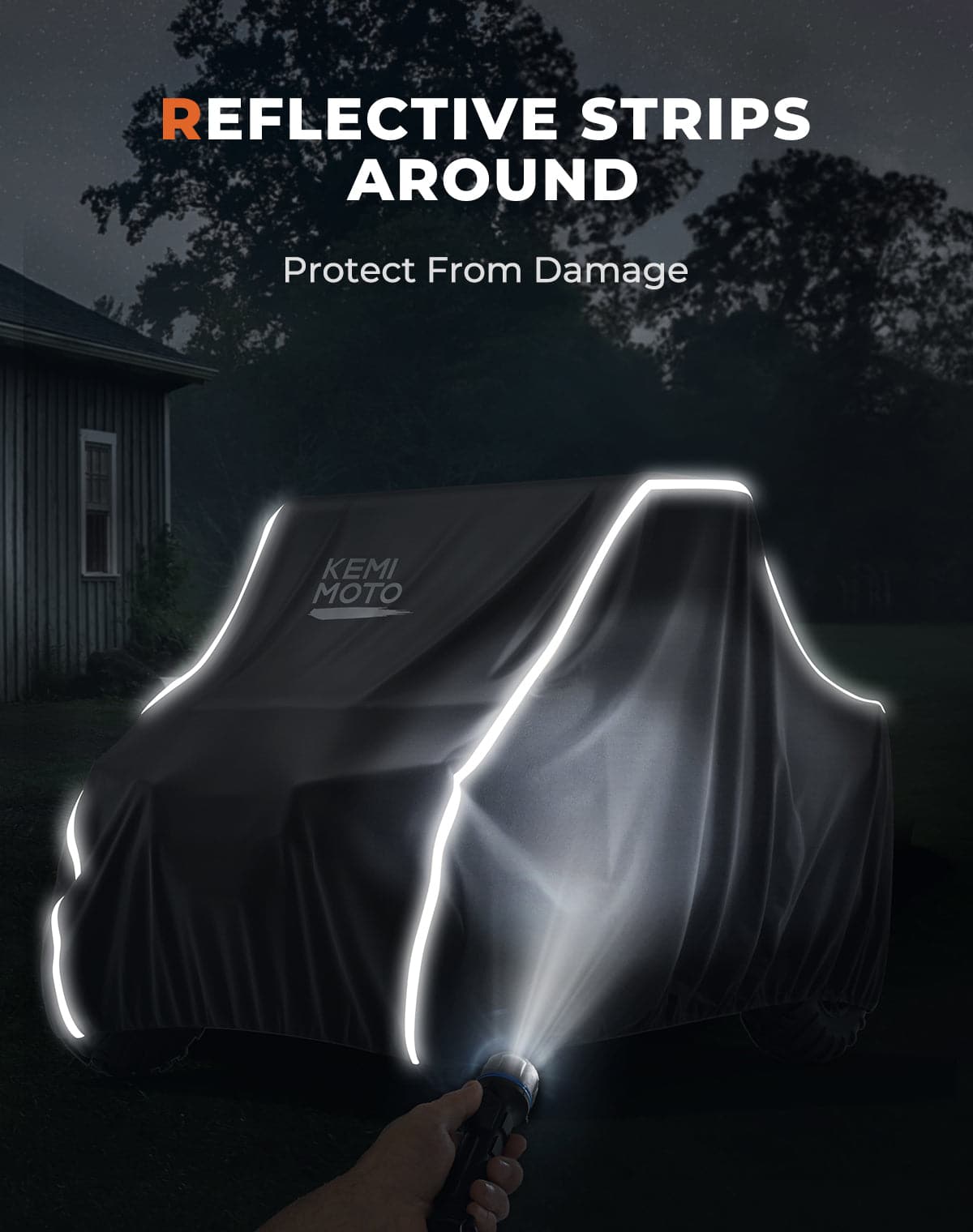 Kemimoto Polaris Ranger XP 1000 2-3 Seaters UTV Cover