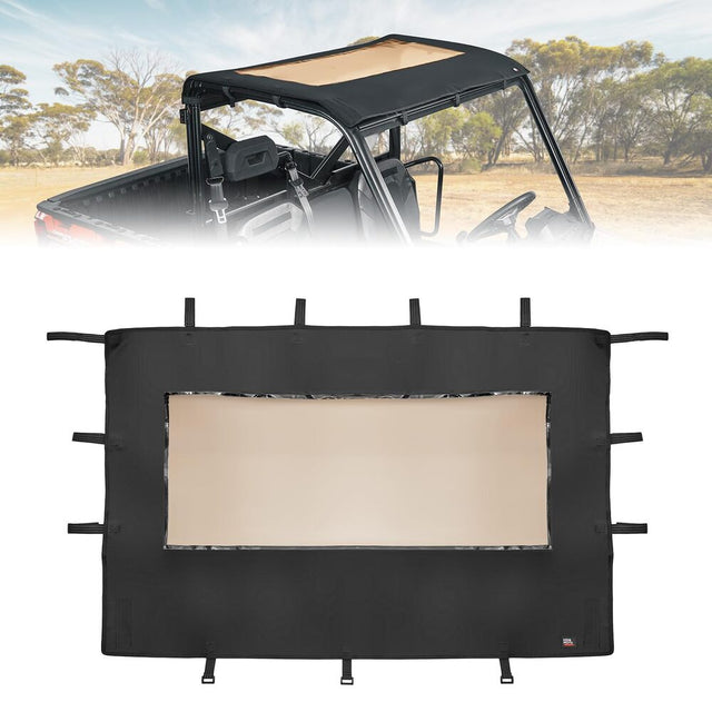Kemimoto Polaris Ranger XP 1000 3-Seat Canvas Roof Top Tint Waterproof
