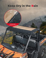 Kemimoto Polaris Ranger XP 1000 3-Seat Canvas Roof Top Tint Waterproof
