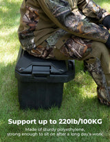 Kemimoto Polaris Ranger XP 1000 45L Left Side Storage Cargo Box