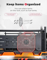 Kemimoto Polaris Ranger XP 1000/900 Heavy Duty Rear Cargo Rack