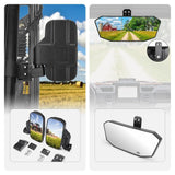 Kemimoto Polaris Ranger XP 1000 Adjustable Side Mirrors & Rear View Mirror