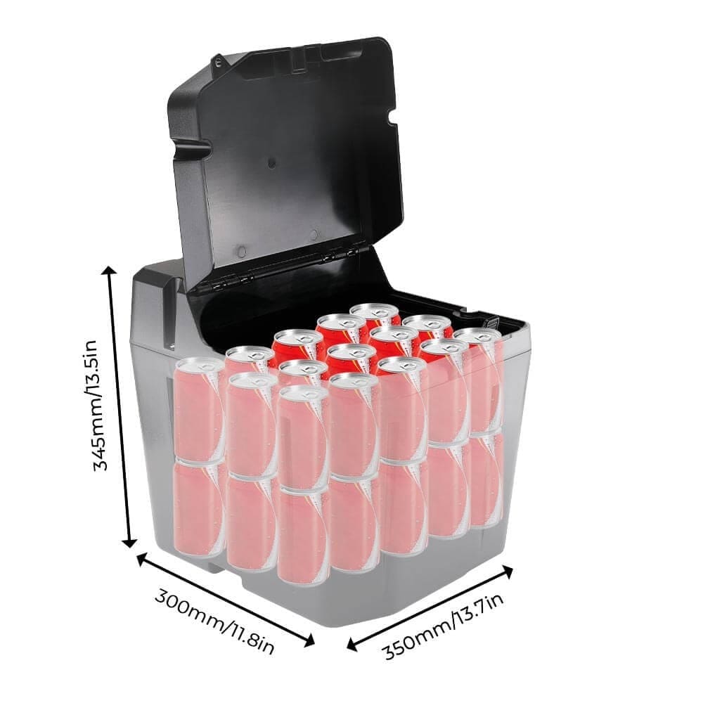 Kemimoto Polaris Ranger XP 1000 Adjustable Side Mirrors & Under Seat Storage Box