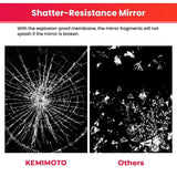 Kemimoto Polaris Ranger XP 1000 Adjustable Side & Rear View Mirror