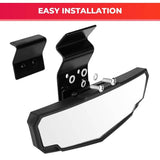 Kemimoto Polaris Ranger XP 1000 Adjustable Side & Rear View Mirror