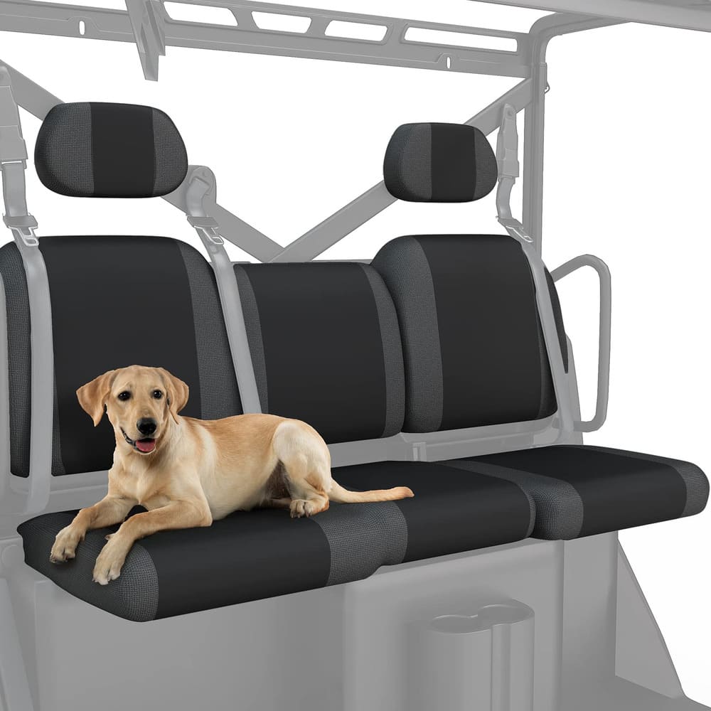 Kemimoto Polaris Ranger XP 1000 Split Bench Seat Covers - 6 PCs