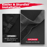 Kemimoto Polaris Ranger XP 1000 Split Bench Seat Covers - 6 PCs