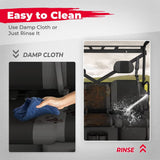 Kemimoto Polaris Ranger XP 1000 Split Bench Seat Covers - 6 PCs