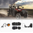 Kemimoto Polaris Ranger XP 1000 Crew Turn Signal Kit, Seat Cover & Side Mirrors