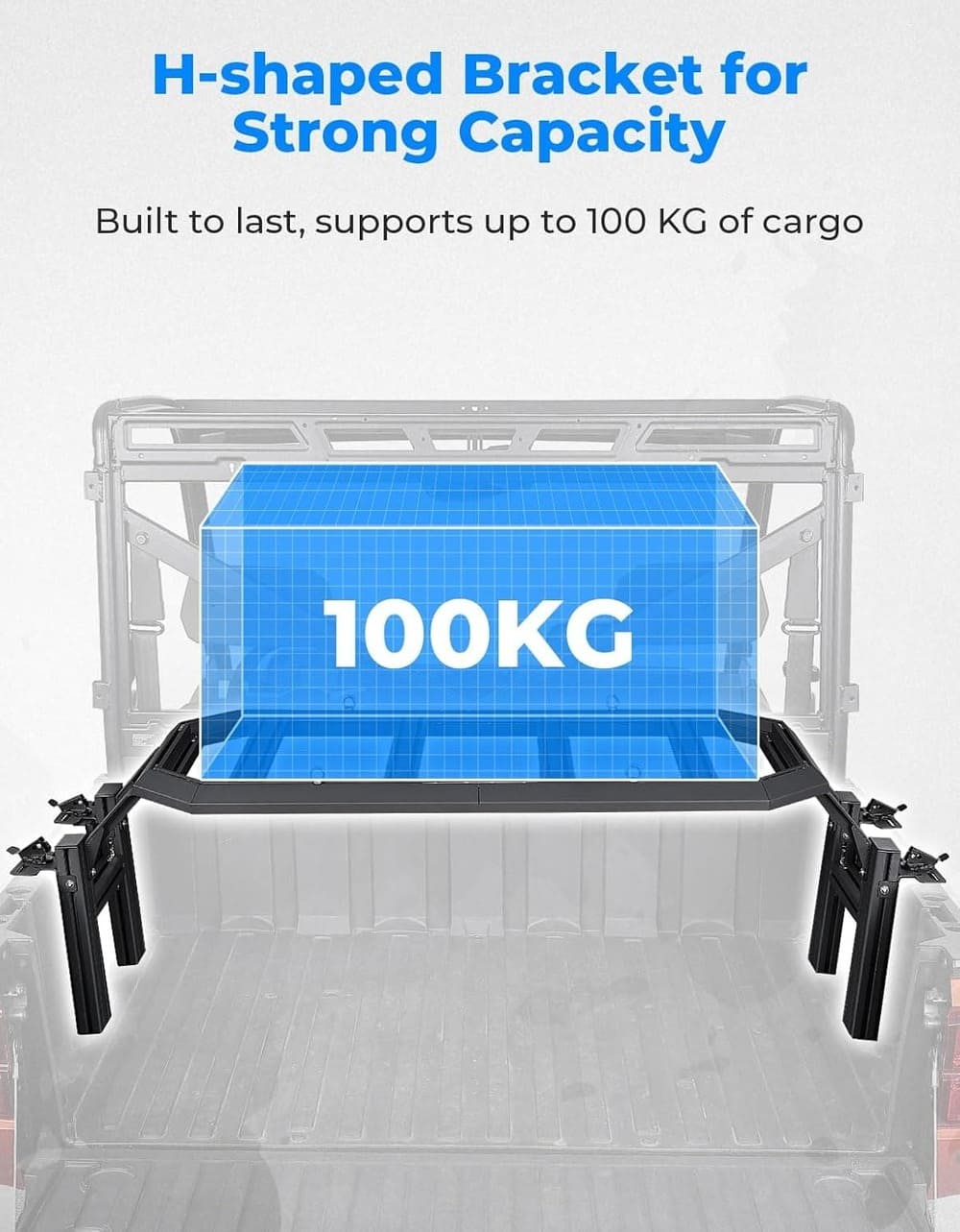 Kemimoto Polaris Ranger XP 1000 Rear Rack