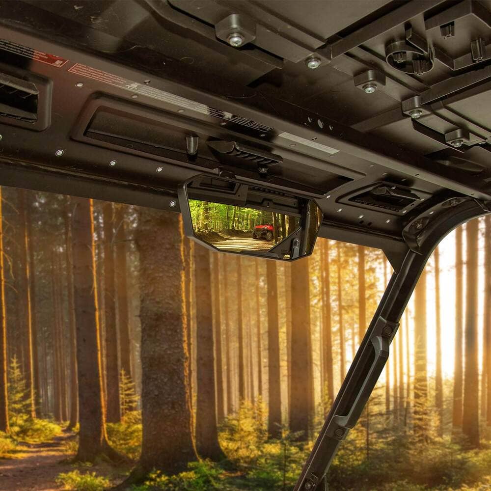 Kemimoto Polaris Ranger XP 1000 Rear View Mirror & Under Seat Storage Box