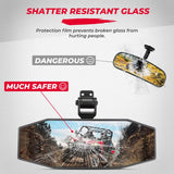 Kemimoto Polaris Ranger XP 1000 Tool Free Adjustable Rear View Mirror