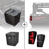 Kemimoto Polaris Ranger XP 1000 Under Seat Storage Box & Tail Light