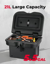 Kemimoto Polaris Ranger XP 1000 Upgrade Anti-Theft Bed Storage Box