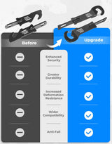 Kemimoto Polaris  Ranger XP 1000 UTV 7" Anti Rust Easy Door Latches - 1 Pair