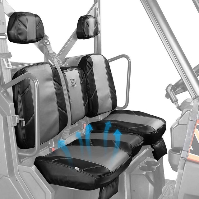 Kemimoto Polaris Ranger XP 1000 UTV Leather Seat Covers w/ Pocket