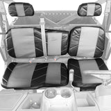 Kemimoto Polaris Ranger XP 1000 UTV Leather Seat Covers w/ Pocket