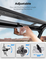 Kemimoto Polaris Ranger XP 1000 UTV Rear View Mirror