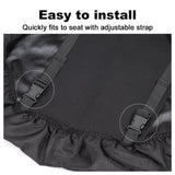 Kemimoto Polaris Ranger XP 1000 2" Tie Down Anchors & UTV Waterproof Seat Cover