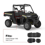 Kemimoto Polaris General 4 1000 Heavy Duty 1680D Oxford Fabric Roof