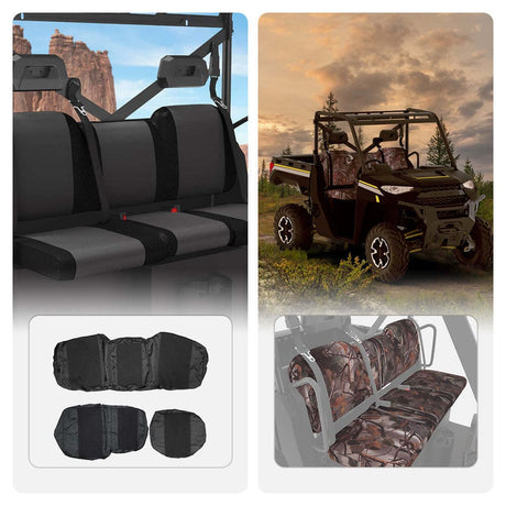 Kemimoto Polaris Ranger XP 1000 Waterproof Seat Cover & Camouflage Seat Cover