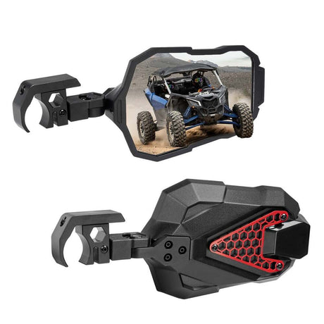 Kemimoto Polaris RZR 1.5"-2" UTV Roll Cage Side View Mirrors
