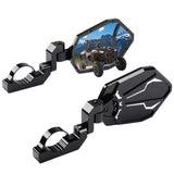 Kemimoto Polaris RZR "1.6"-2" Roll Bar UTV CNC Aluminum Side Mirrors