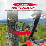 Kemimoto Polaris RZR "1.6"-2" Roll Bar UTV CNC Aluminum Side Mirrors