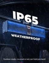 Kemimoto Polaris RZR 1.75''-2.25'' Roll Bar 26'' 6 Speaker RGB Universal Sound Bar