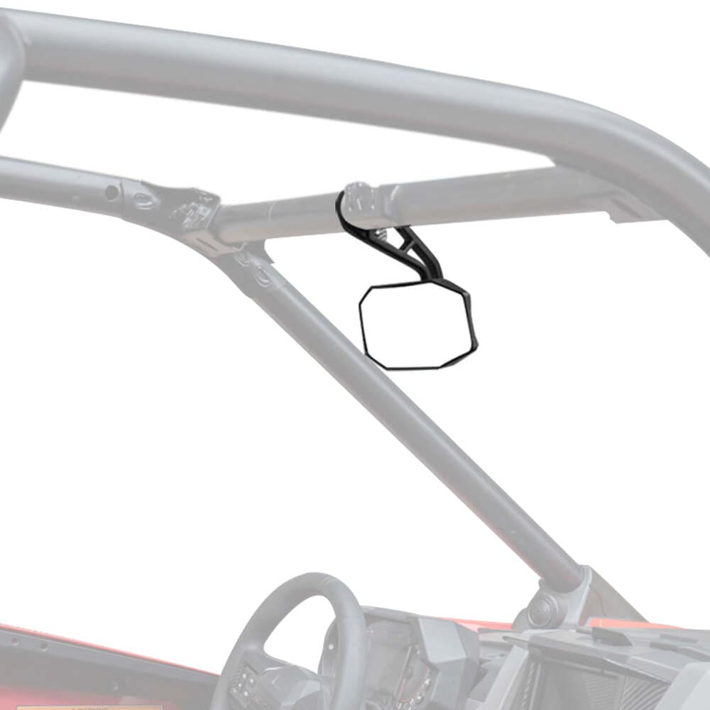 Kemimoto Polaris RZR 1.75” Roll Bar Rear View Center Mirror