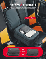 Kemimoto Polaris RZR 1000 XP UTV Armrest Safe Console Storage Bag