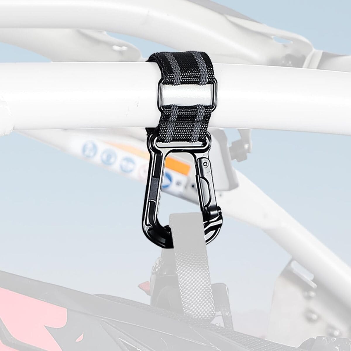 Kemimoto Polaris RZR 1.5" -2.0" Roll Bar UTV Helmet Hanger Hook - 2 Pcs