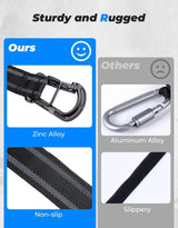 Kemimoto Polaris RZR 1.5" -2.0" Roll Bar UTV Helmet Hanger Hook - 2 Pcs