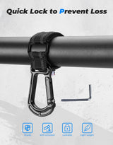 Kemimoto Polaris RZR 1.5" -2.0" Roll Bar UTV Helmet Hanger Hook - 2 Pcs