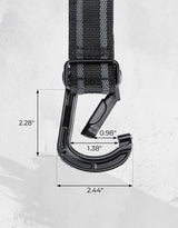 Kemimoto Polaris RZR 1.5" -2.0" Roll Bar UTV Helmet Hanger Hook - 2 Pcs